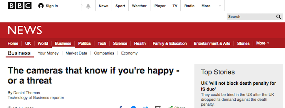 KLPR client WeSee features in the BBC