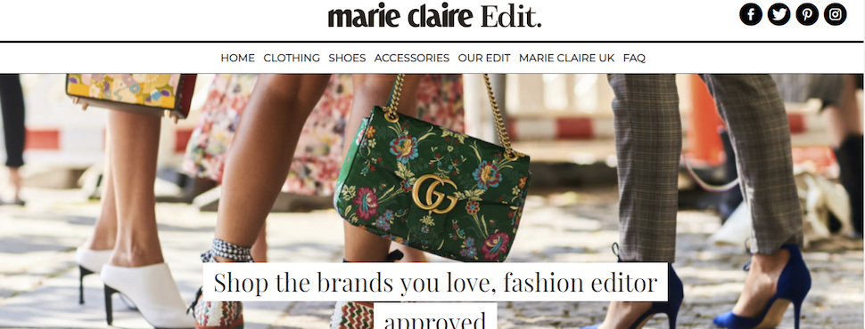 Marie Claire continues retail expansion with launch of Marie Claire Edit shopping platform